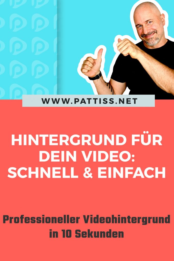Hintergrund für dein Video: schnell & einfach